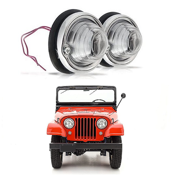 LANTERNA DIANTEIRA JEEP CJ5 WILLYS / FORD