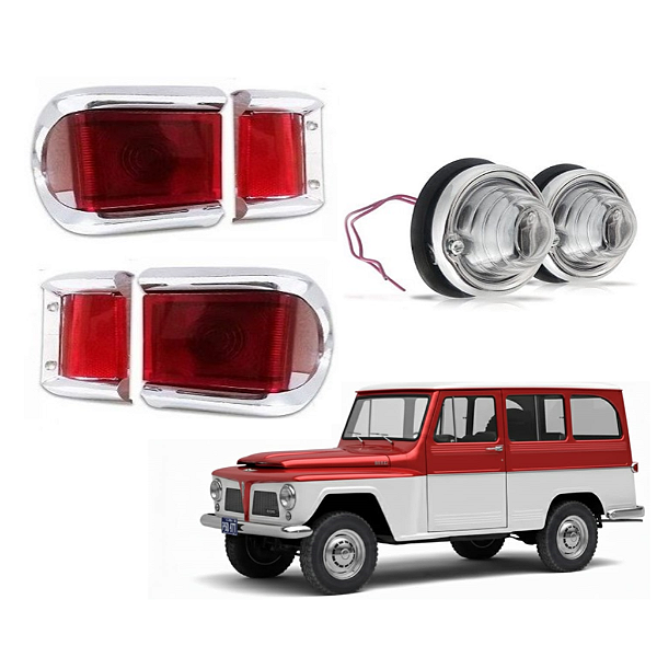 Kit Lanterna Rural Ford / Willys