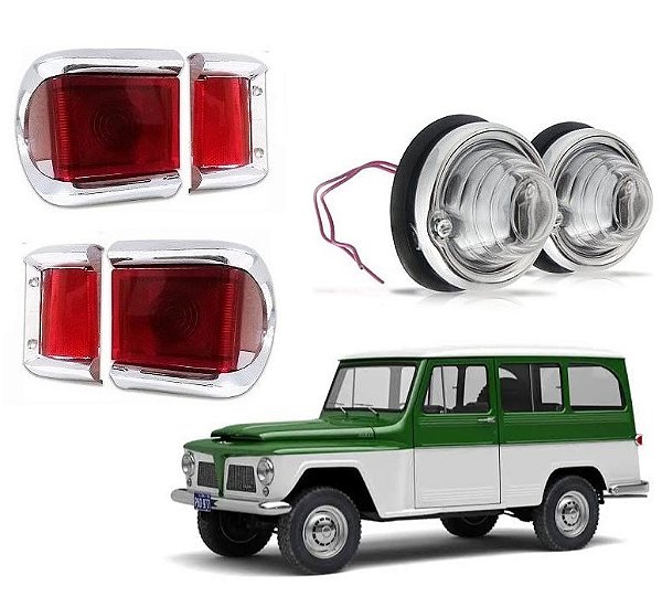 Kit Lanterna Rural Ford / Willys