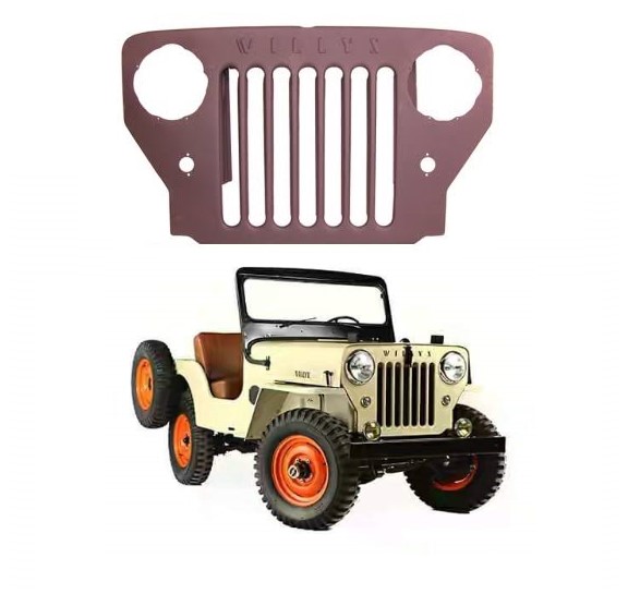 GRADE DIANTEIRA JEEP WILLYS CJ3B CARA DE CAVALO