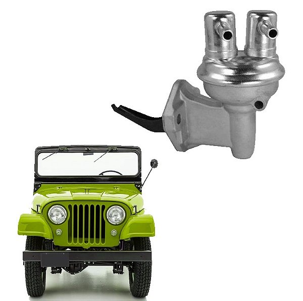 Bomba De Combustível Jeep Willys /Rural /F75/ F100 / Maverick 6cc 3000