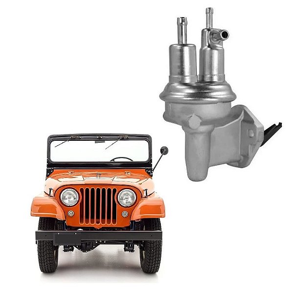 Bomba De Combustivel Jeep Willys CJ5 04 Cil. Motor OHC