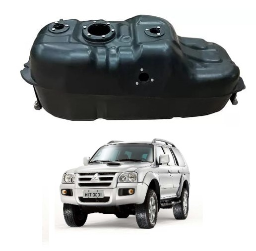 Tanque De Combustível Plástico Mitsubishi Pajero Sport 74lts 2004 a 12