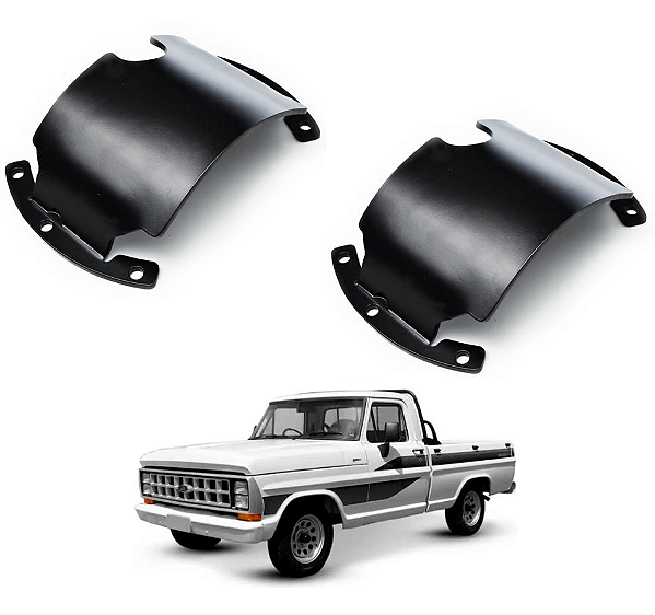 Protetor Diferencial Tampa Ford F1000 Dianteiro e Traseiro 2 peças