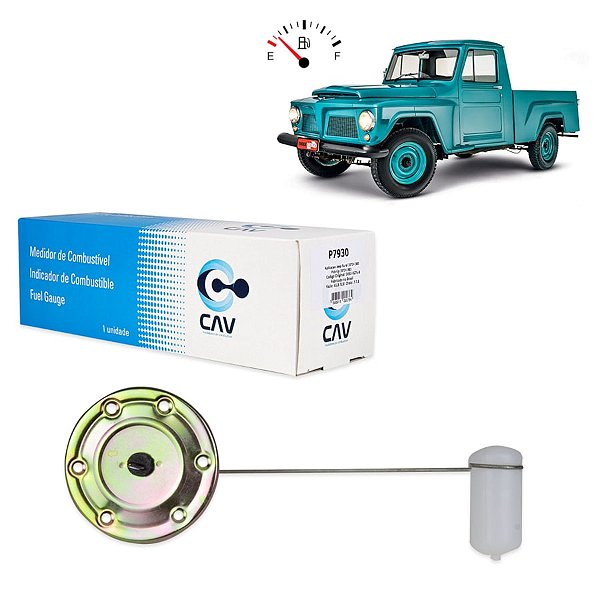 Boia Combustível Com Junta Tanque F75 / Rural Willys Ford