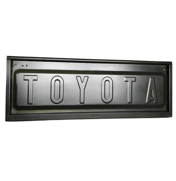 Tampa Traseira Da Caçamba Toyota Bandeirantes Em Chapa 1,2mm