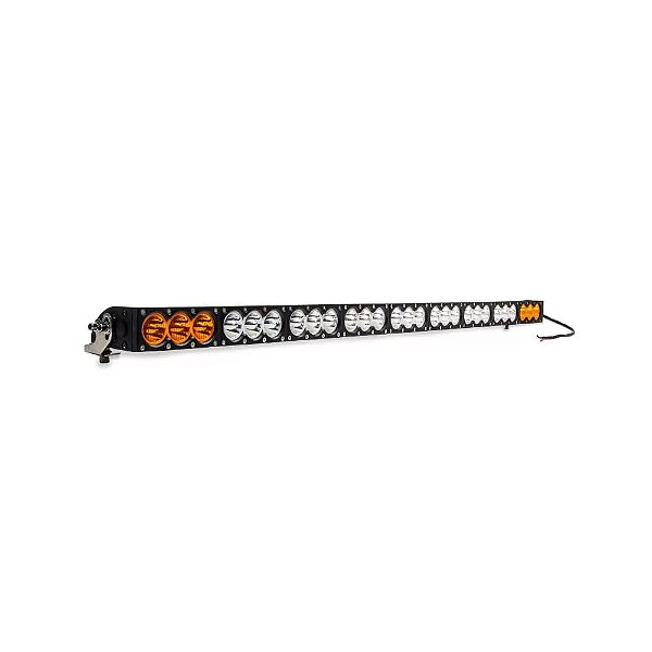 Barra Led Pro Alumínio 6000k 27 Super Leds 270w Âmbar Aberto Tarponn