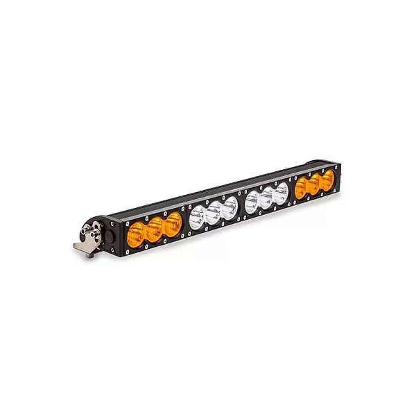 Barra Led Pro Alumínio 6000k 12 Leds Cree 3030 120w Âmbar Tarponn