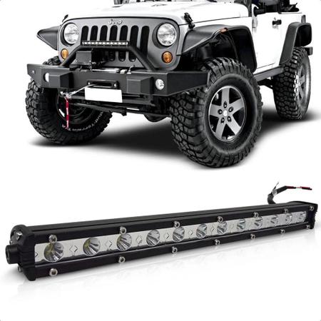 MINI BARRA DE LED SLIM 12LEDS 34CM 36W CYBER 9~36V 6.000K TARPONN