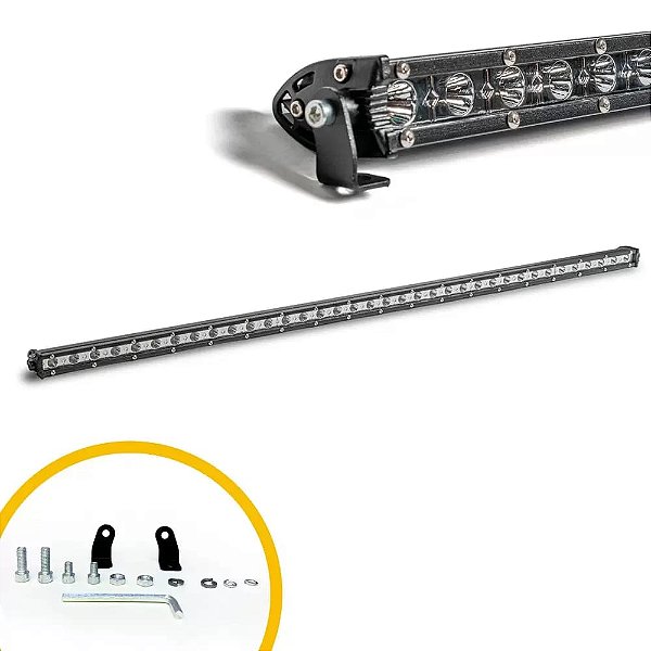 BARRA DE LED CYBER SLIM 36LEDS 96,5CM 108W 9~36V 6.000K 97CM