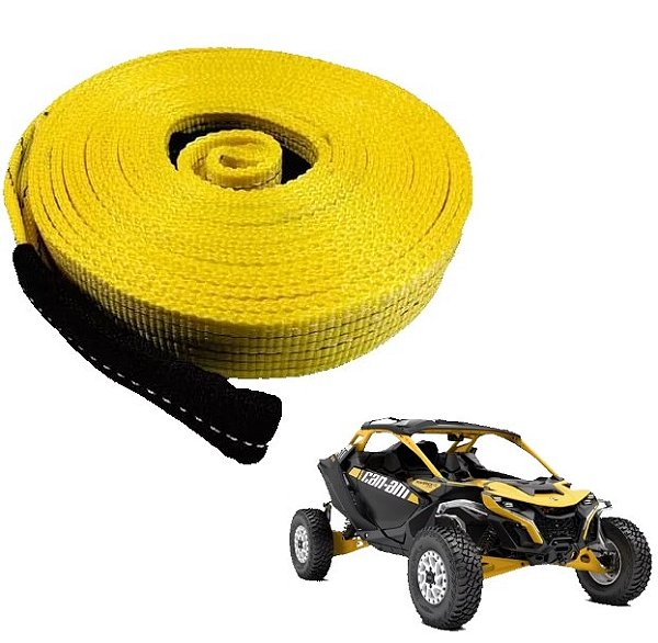 Cinta Fita Para UTV 4x4 Reboque Guincho 5 Toneladas X 3 Metros 5T x 3M