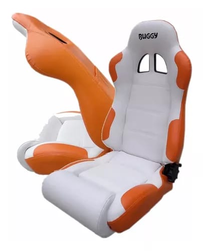 JOGO DE BANCO CONCHA RECLINAVEL PARA BUGGY