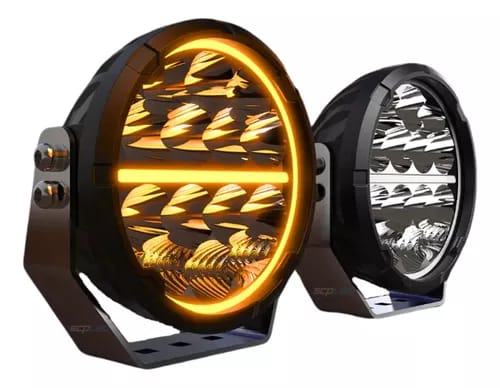 Par Farol Milha Trailblazer 6.5 C/drl Branco & Âmbar 180w
