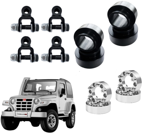 Kit Lift de Suspensão 2 Polegadas e Espaçador 38,1mm Troller até 2014