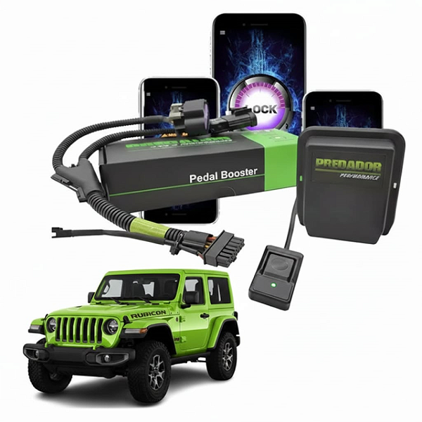 PEDAL BOOSTER CHIP PEDAL DELAY ACELERADOR PREDADOR JEEP WRANGLER