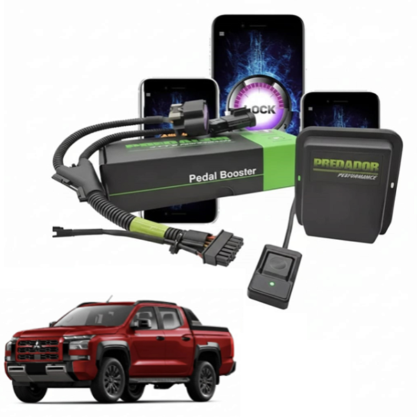 PEDAL BOOSTER CHIP PEDAL DELAY ACELERADOR PREDADOR MITSUBISHI TRITON