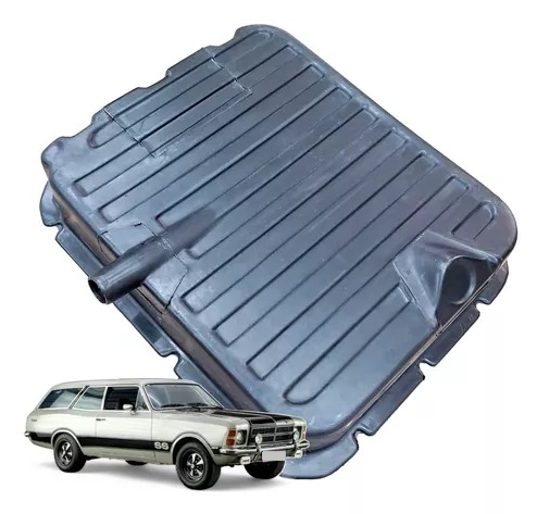 Tanque Combustível Plástico 80lts Chevrolet Caravan Até 1991 Com Bóia