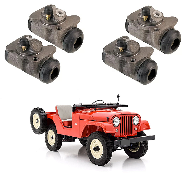 Cilindro De Freio Dianteiro e Traseiro Jeep CJ5 Willys / Ford