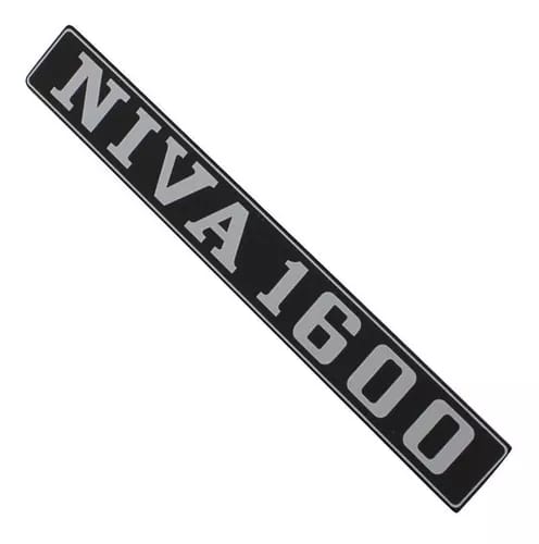 Emblema Plaqueta Porta Mala Tampa Traseira Lada Niva 1600