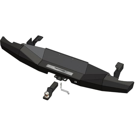 PARACHOQUE TRASEIRO MODULAR COM ENGATE NISSAN FRONTIER 2023+