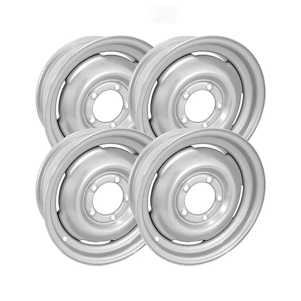 JOGO DE RODA ORIGINAL JEEP M38 16X4,5 (4un)