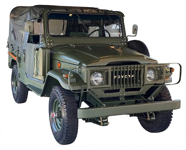 Capota Militar Toyota Bandeirante Xingu Lona PVC Dupla Face