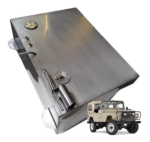 Tanque Combustível Inox Javali Boia / pescador 1989 A 1994 75 Lts