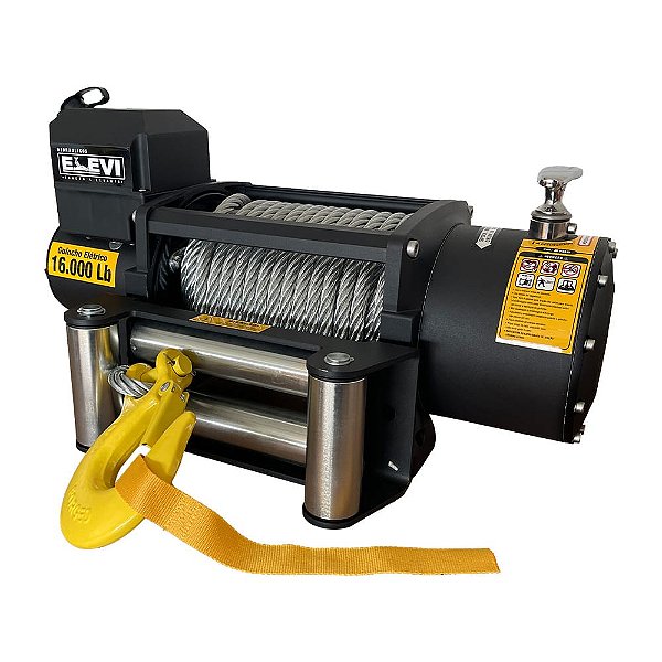 Guincho Elétrico 24v 16000 Libras 7240 Kg c/ Cabo de Aço
