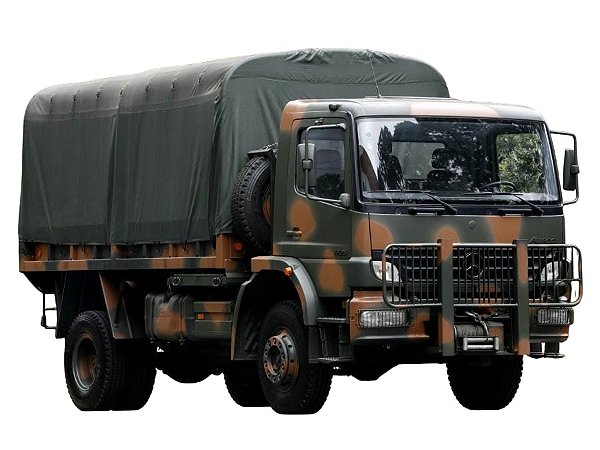 CAPOTA MILITAR CAMINHÃO MERCEDES BENZ 1725 – ATEGO  MODELO