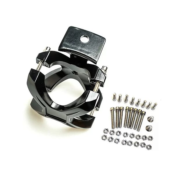 SUPORTE ABRAÇADEIRA ARANHA PARA FAROL  AUXILIAR MILHA LED