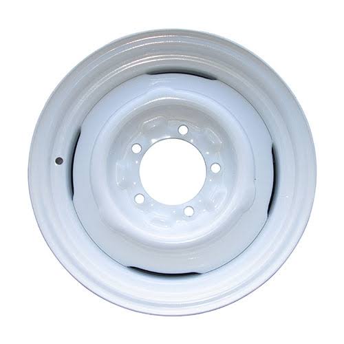 RODA ORIGINAL BRANCA PARA JEEP WILLYS / F75/F85 ARO 16X6 / 4 JANELAS 5 FUROS