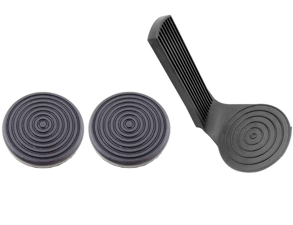 Kit De Capas De Borracha Dos Pedais Jeep Ford Willys Cj5 1955 A 1983