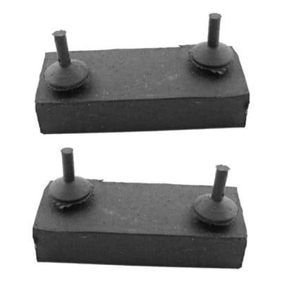 Calço Borracha Batente Capô Dianteiro Ford Rural Willys F-75 Par