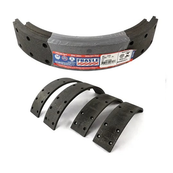 Jogo De Lonas De Freio Pick Up F 75 Ford Willys / Aero Willys