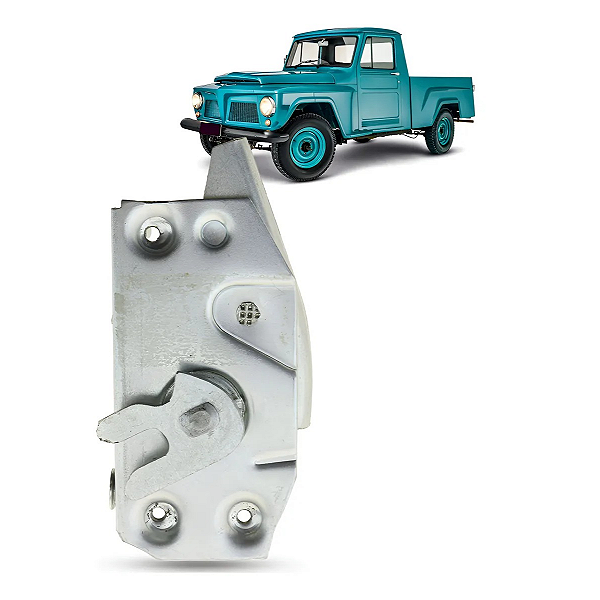 Fechadura Mecânica da Porta Direita Ford F75 66 a 81 - Rural 67 a 77