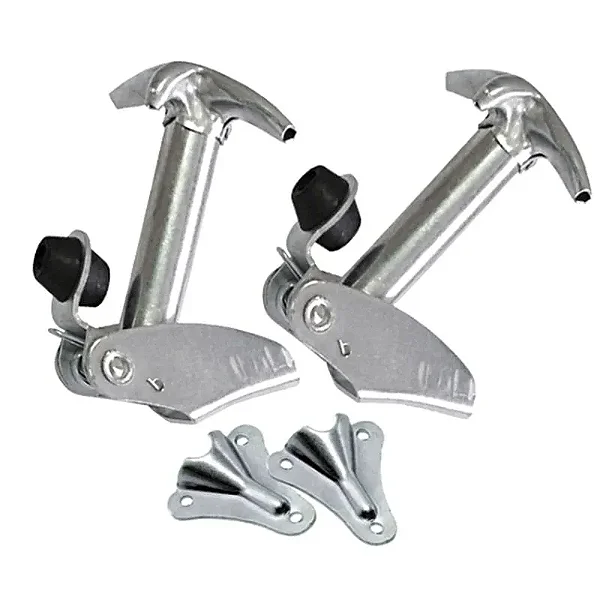Kit de Fechaduras ext. do Capo Toyota Bandeirante após 85 C/mola e C/Presilha S/parafuso e S/Arrebite - Toyota Bandeirante após 85
