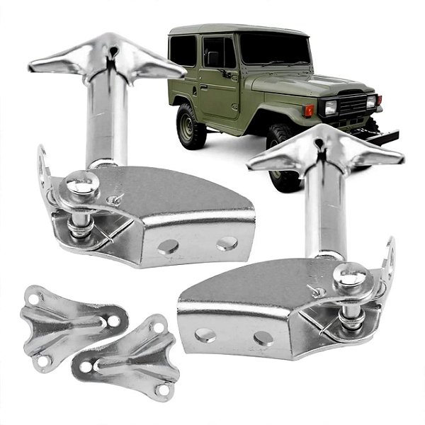 Kit Trava Fechadura Externa Do Capo Toyota Bandeirante 1985 A 2001