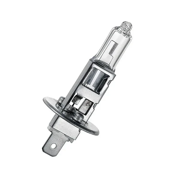 Lâmpada Hálogena (Longa Duração): H1 12V 55W - P14.5s - 1550LM - Branca