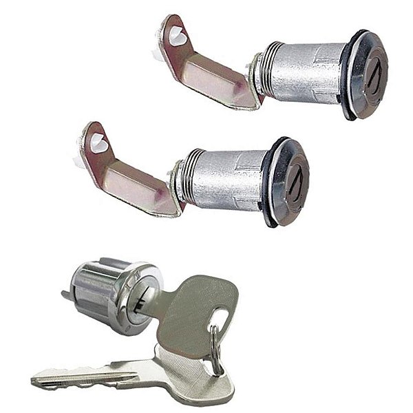 Jogo Cilindro Com Chave De Ignição Portas Toyota Bandeirantes Após 1985