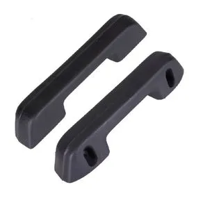 Par de Descansa Braço Preto Toyota Bandeirante