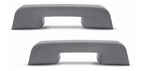 Par de Descansa Braço Cinza Toyota Bandeirante