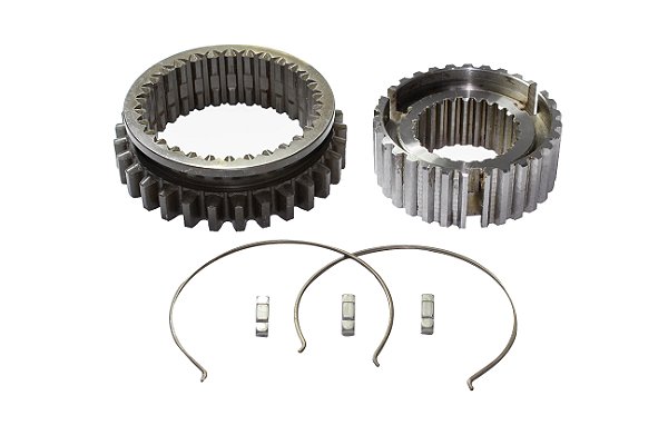 Conjunto Sincronizador 1ª/2ª/Ré Willys 4 Marchas Motor OHC