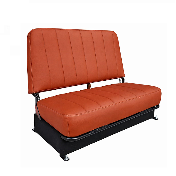 Banco Traseiro Para Jeep Militar Ford / Willys Com Caixa De Ferramentas