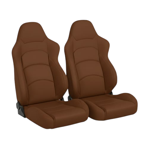 BANCO RALLYE DESIGN STRADALE CUSTOM EM COURVIN MARROM