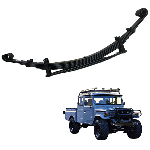 Feixe De Mola Traseiro Pick-up Toyota Bandeirante 1982 em diante 8 Laminas