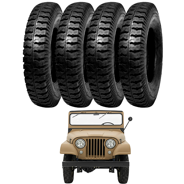 PNEU 650x16 AP22 ANTEO 06 LONAS 98/97L TT ARO 16 PARA JEEP WILLYS - JOGO 4 UNIDADES