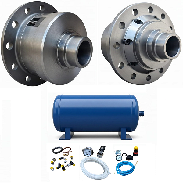 Bloqueio de Diferencial Selecionável Pneumático Micromaq - Troller Dana 44 30 Estrias 2001/14 Dianteiro