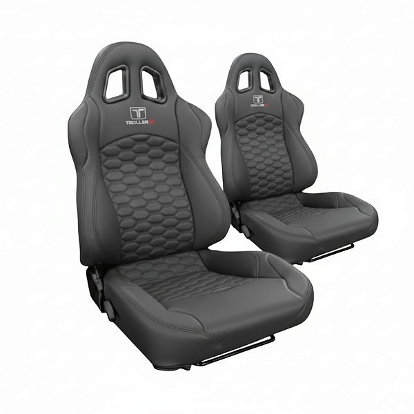 BANCO PARA TROLLER RALLYE DESIGN STRADALE EM COURVIN (PAR) GRAFITE