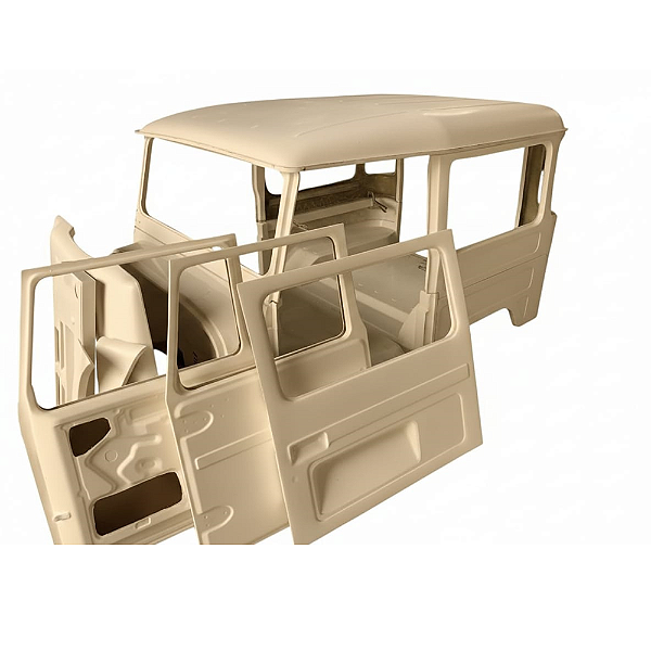 KIT CARROCERIA COMPLETO TOYOTA BANDEIRANTE CURTA BEGE