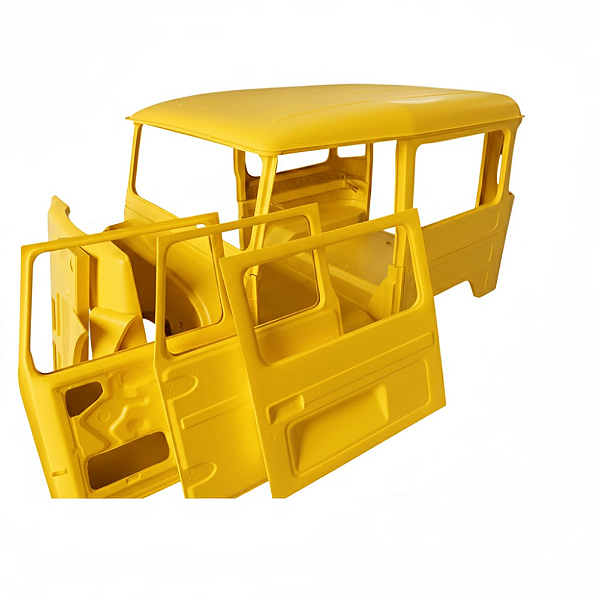 KIT CARROCERIA COMPLETO TOYOTA BANDEIRANTE CURTA AMARELA